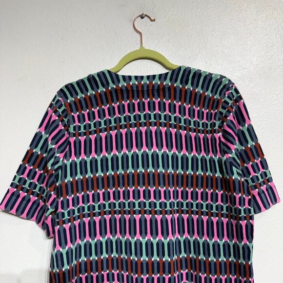 Boden Icicle Green Striped Crystals Abingdon Sweater Sz L NWT - Picture 8 of 12